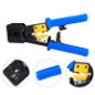 CON300-CRIM-EZ - Pinza crimpadora per connettore - Modello professionale di alta qualità - Connettore: EZ-RJ45, RJ11, RJ12 e RJ2