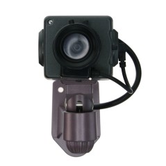 CS140 - Telecamera simulata non operativa NIVIAN - Tipo Full Body con lente - Staffa inclusa - LED rosso lampeggiante - Disegno