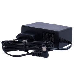 DC12V2A-L - Alimentatore - Uscita DC 12 V 2 A - 1 Uscita ad angolo a L - Jack standard - Stabilizzato - Lunghezza del cavo 1.5m
