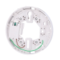 DMT-B9000R-V2 - Base a basso profilo con relè - Fino a 12VDC 0.5A / Terminale NO/NC/C - Compatibile con rilevatori V2 e a base a