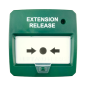 DMT-D9000-MCP-G - Pulsante di reset - Specifico per pannello antincendio - Estinzione manuale - Installazione su superficie - Ri DMT-D9000-MCP-G - Pulsante di reset - Specifico per pannello antincendio - Estinzione manuale - Installazione su superficie - Ri