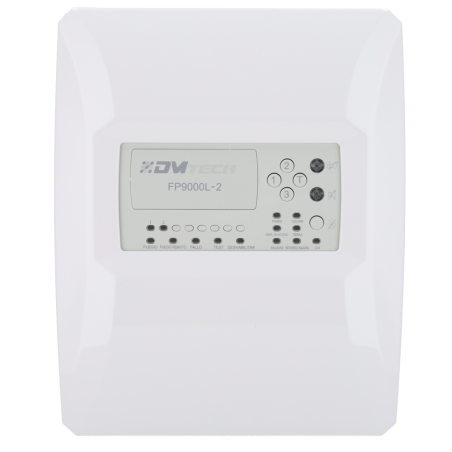 DMT-FP9000L-2-IT - Centrale convenzionale di 2 zone - 2 Uscita sirena - 2 uscite di allarme e guasto e 2 uscite relé configurabi
