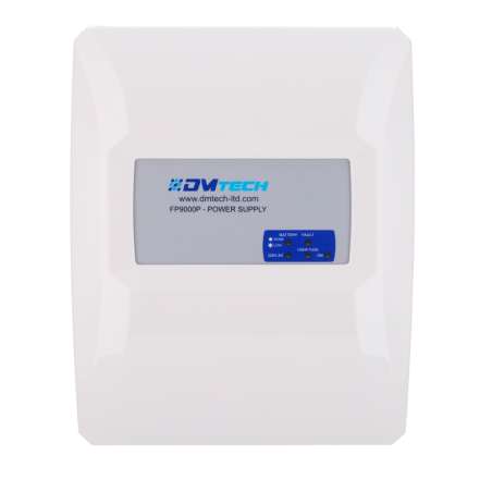 DMT-FP9000P - Alimentatore DMTECH - Realizzato in conformità alla norma EN54-4 - Corrente di uscita 2A - Massimo fino a 3.5A dur