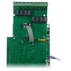 DMT-M9000R-8 - Modulo relè convenzionale DMTECH - 8 uscite relé - Fino a 3A/125VAC o 3A/30VDC - Alimentato dalla centrale - Comp