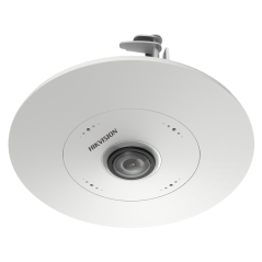 DS-2CD6365G1-S/RC(1.16mm) - Hikvision Telecamere IP Fisheye SOLUTIONS - Risoluzione 6 Mp (2560×2560) - Ottica 1.16 mm Fisheye -