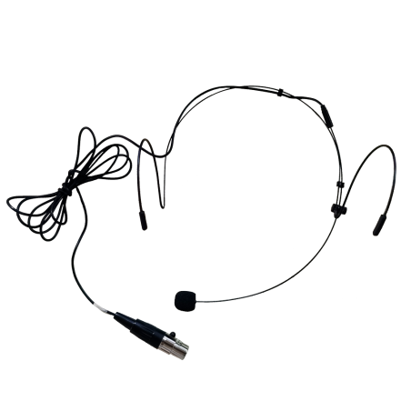 DSPPA-D5813 - Microfono ad archetto - UHF - Controllo del volume - Fino a 8h di autonomia - Compatibile con il ricevitore DSPPA-