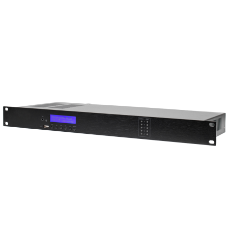 DSPPA-MAG505 - Matrice di controllo - 5 zone - Lettore USB - Ingressi multipli - Alimentazione Phantom per il microfono
