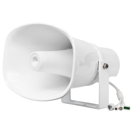 DSPPA-POE170VF - Altoparlante a tromba IP - Protocollo ONVIF - Formati MP3 e WAV - PoE+ o DC - Plastica ABS