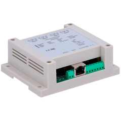 DT-R004 - Modulo di acquisizione e controllo dati - 4 ingressi digitali | 4 uscite relè (NO/NC) - Protocolli: Modbus/TCP, TCP/IP