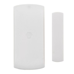 DWC-102 - Rilevatore contatto magnetico - Wireless - Antenna interna - Indicatore LED batteria scarica - Informa il pannello per
