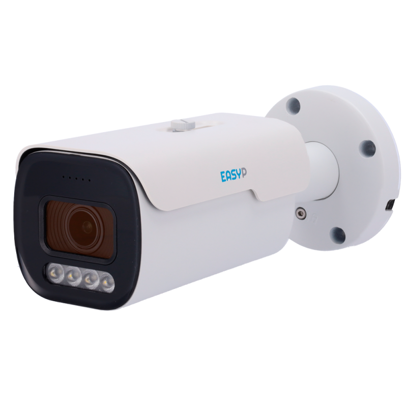 EP-IPB130ZA-8-DL - Telecamera Bullet IP AI EASY-P - 8MP | Ottica Motorizzata 2.7~13.5 mm - IR 50 m | Luce bianca 40 m | Microfon