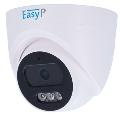 EP-IPT210A-2 - Telecamera Turret IP EASY-P - 2MP | Ottica 2.8 mm - IR 25 m | Microfono - Installazione Plug &amp Play - Supporta