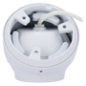 EP-IPT220A-4 - Telecamera Turret IP AI EASY-P - 4MP | Ottica 2.8 mm - IR 25 m | Microfono - Installazione Plug &amp Play - Suppo