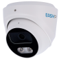 EP-IPT220A-8-DL - Telecamera Turret IP AI EASY-P - 8MP | Ottica 2.8 mm - IR 40 m | Luce bianca 30 m | Microfono - Installazione 