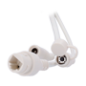 EP-IPT220A-8-DL - Telecamera Turret IP AI EASY-P - 8MP | Ottica 2.8 mm - IR 40 m | Luce bianca 30 m | Microfono - Installazione 