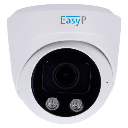 EP-IPT230ZA-4 - Telecamera Turret IP AI EASY-P - 4MP | Ottica Motorizzata 2.7 ~ 13.5 mm - IR 25 m | Microfono - Installazione Pl
