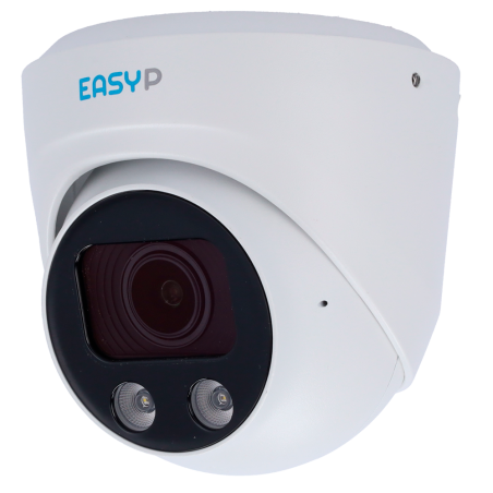 EP-IPT230ZA-8-DL - Telecamera Turret IP AI EASY-P - 8MP | Ottica Motorizzata 2.7~13.5 mm - IR 40 m | Luce bianca 30 m | Microfon