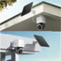 EUFY-4GLTECAM-S330 - Telecamera 4G LTE / Wifi Eufy by Anker - 4K | Full Night color | IR 10m | LED bianco - Batteria 9400 mAH |