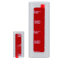 EUFY-ALARM-ENTRY4 - Sensore di apertura Eufy by Anker - Wireless 868 MHz - Compatibile con il sistema di allarme Eufy - Pulsante