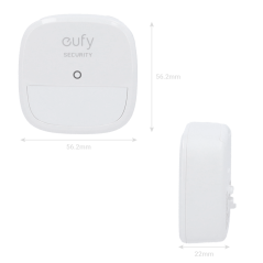 EUFY-ALARM-MOTION - Sensore di movimento Eufy by Anker - Wireless 868 MHz_x000D_ - Compatibile con il sistema di allarme Eufy_x0