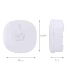 EUFY-ALARM-WATER - Sensore di allagamento e congelamento Eufy - Wireless 868 MHz_x000D_ - Compatibile con il sistema di allarme