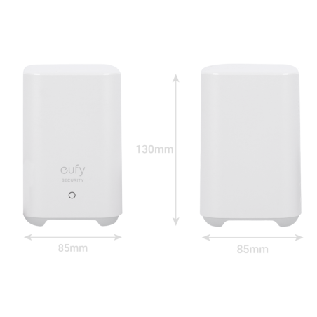 EUFY-HOMEBASE3-S380 - Eufy by Anker HomeBase 3 S380 - Rilevamento intelligente IA BionicMind - HomeBase WiFi con sirena - Storag