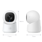 EUFY-INDOORCAM-C220 - Telecamera Eufy by Anker - 2K (1080P) - 1/2.7" Progressive Scan CMOS - Ottica 2.8 mm | WDR | IR 10 m - Com