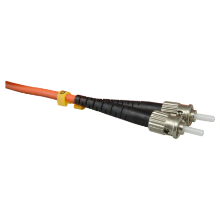 FB-SCST-DXMM-5 - Cavo in fibra ottica - Duplex - Multimodale - Connettore da SC a ST - 5 metri - Colore arancione