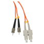 FB-SCST-DXMM-5 - Cavo in fibra ottica - Duplex - Multimodale - Connettore da SC a ST - 5 metri - Colore arancione FB-SCST-DXMM-5 - Cavo in fibra ottica - Duplex - Multimodale - Connettore da SC a ST - 5 metri - Colore arancione