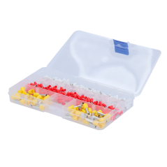 FERRULE-KIT - Kit Puntalini - Per cavi elettrici - Misure diverse - 450 Unità -