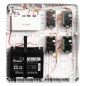 FIBRA-CASE-D430-W - Alloggiamento con 8 slot per moduli Fibra - Compatibile con i dispositivi Fibra: - LineProtect, LineSplit, M