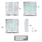 FIBRA-CASE-D430-W - Alloggiamento con 8 slot per moduli Fibra - Compatibile con i dispositivi Fibra: - LineProtect, LineSplit, M