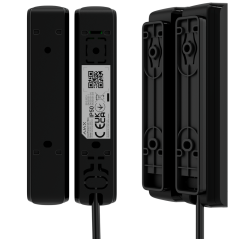 FIBRA-DOORPROTECT-G3-B - Contatto magnetico cablato - Grado 3 - Sensore di vibrazione e inclinazione - Protocollo Fibra - Antima