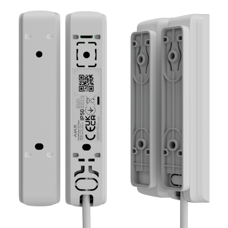 FIBRA-DOORPROTECT-G3-W - Contatto magnetico cablato - Grado 3 - Sensore di vibrazione, inclinazione - Protocollo Fibra - Antimas