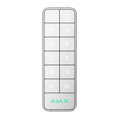 FIBRA-KEYPADOUTDOOR-W - Tastiera da esterno IP66/IK08 con lettore RFID - Attivazione/disattivazione completa o di gruppo - Auten