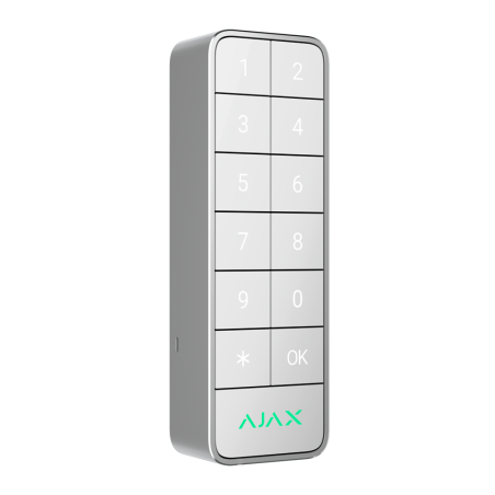 FIBRA-KEYPADOUTDOOR-W - Tastiera da esterno IP66/IK08 con lettore RFID - Attivazione/disattivazione completa o di gruppo - Auten
