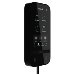 FIBRA-KEYPADTOUCHSCREEN-B - Tastiera con touch screen IPS e lettore RFID - Attivazione/disattivazione completa o di gruppo - Con
