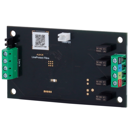 FIBRA-LINEPROTECT - Modulo di protezione della linea cablata - A prova di cortocircuito, tensione di 110/230 VCA, - Alta tension
