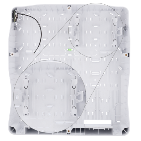FIBRA-MODULEHOLDER-B-W - Supporto di tipo B per moduli Fibra - Per alloggiamento FIBRA-CASE-D430-W - Compatibili con FIBRA-MULTI