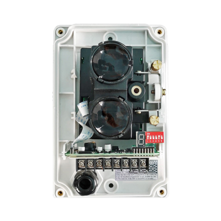 FIREBEAM-100M - Barriera ad infrarossi antincendio - Portata fino a 100 metri - Display e puntatore laser per una facile install