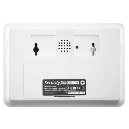 G5PLUS - Kit allarme domestico - Pannello touch con modulo GSM - Invio di allarmi via SMS e chiamate - Rilevatore PIR volumetric