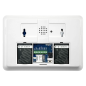 G5PLUS - Kit allarme domestico - Pannello touch con modulo GSM - Invio di allarmi via SMS e chiamate - Rilevatore PIR volumetric G5PLUS - Kit allarme domestico - Pannello touch con modulo GSM - Invio di allarmi via SMS e chiamate - Rilevatore PIR volumetric
