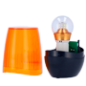 GATEOPENER-LAMP - Lampada a LED - Colore Giallo - Indicazione luminosa di apertura e chiusura - Adatta per uso esterno - Aliment GATEOPENER-LAMP - Lampada a LED - Colore Giallo - Indicazione luminosa di apertura e chiusura - Adatta per uso esterno - Aliment