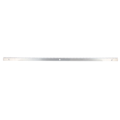 GATEOPENER-STEELRACK10 - Cerniera per automazione - Ingranaggio del passo M4 - Dimensioni: 1000 (H) x 30 (I) x 10 (P) mm - Reali