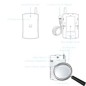 GT-126 - Rilevatore rottura cristalli - Wireless - Antenna esterna - Indicatore LED batteria scarica - Distanza di rilevamento 7