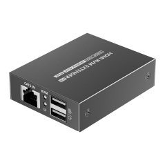 HDMI-EXT-4K30-KVM40 - Extender KVM del segnale HDMI - Distanza 40 m - Risoluzione 4K - Consente connessioni 1:1 - POC - Alimenta