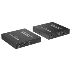 HDMI-EXT-4K60 - Estensore di segnale HDMI - Distanza 70 m - Risoluzione 4K - Consente connessioni 1:1 - HDMI Loop out - POC - Al