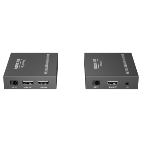 HDMI-EXT-4K60-KVM70 - Extender KVM del segnale HDMI - Distanza 70 m - Risoluzione 4K - Consente connessioni 1:1 - HDMI Loop out