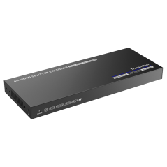 HDMI-SPL-1x2-4K60-CAT6 - Extender Splitter del segnale HDMI - Distanza 70m - Risoluzione 4K - Consente connessioni 1:2 - HDMI Lo