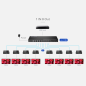 HDMI-SPL-1x8-4K30-CAT6 - Extender Splitter del segnale HDMI - Distanza 40 m - Risoluzione 4K - Consente connessioni 1:8 - HDMI L